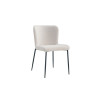 Chaise LISERON en tissu bouclette