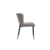 Chaise LISERON en tissu bouclette