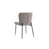 Chaise LISERON en tissu bouclette