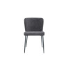 Chaise LISERON en tissu bouclette