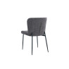 Chaise LISERON en tissu bouclette