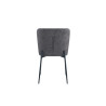 Chaise LISERON en tissu bouclette