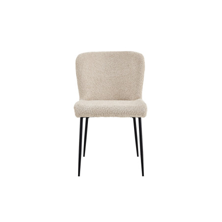 Chaise LISERON en tissu bouclette