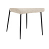 Chaise LISERON en tissu bouclette