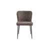 Chaise LISERON en tissu bouclette