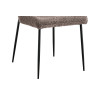 Chaise LISERON en tissu bouclette