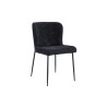 Chaise LISERON en tissu bouclette