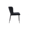 Chaise LISERON en tissu bouclette