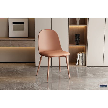 Chaise JACARANDA en simili cuir