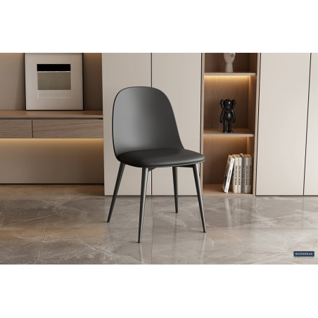 Chaise JACARANDA en simili cuir