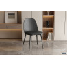 Chaise JACARANDA en simili cuir