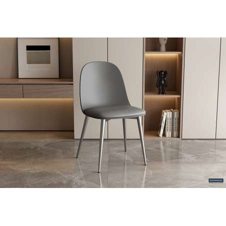 Chaise JACARANDA en simili cuir