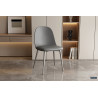Chaise JACARANDA en simili cuir