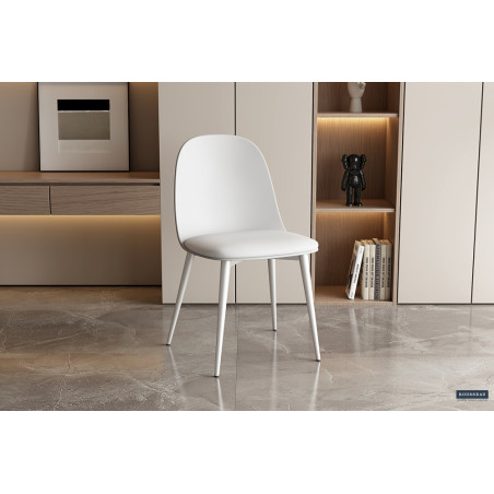 Chaise JACARANDA en simili cuir