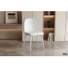 Chaise JACARANDA en simili cuir