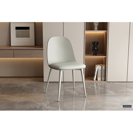Chaise JACARANDA en simili cuir
