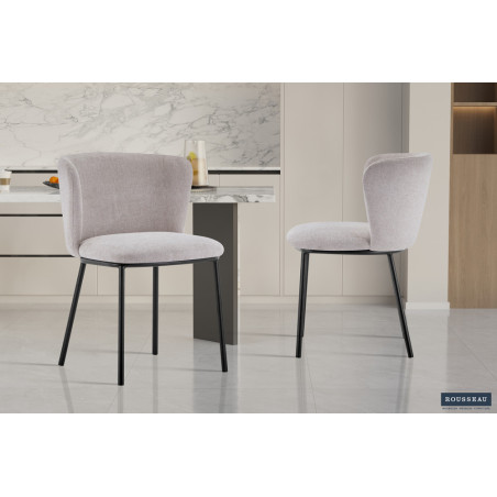 Chaise ARCADIE en tissu