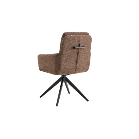 Chaise pivotante LISIERE en tissu