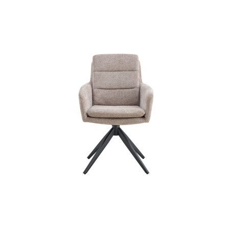 Chaise pivotante LISIERE en tissu