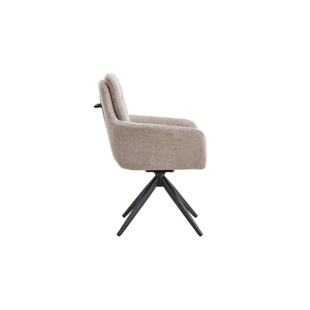 Chaise pivotante LISIERE en tissu