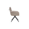 Chaise pivotante LISIERE en tissu