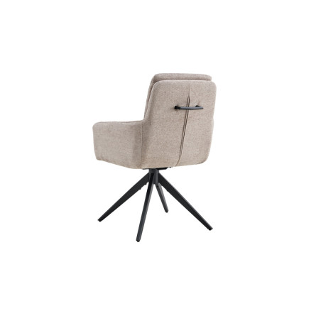 Chaise pivotante LISIERE en tissu