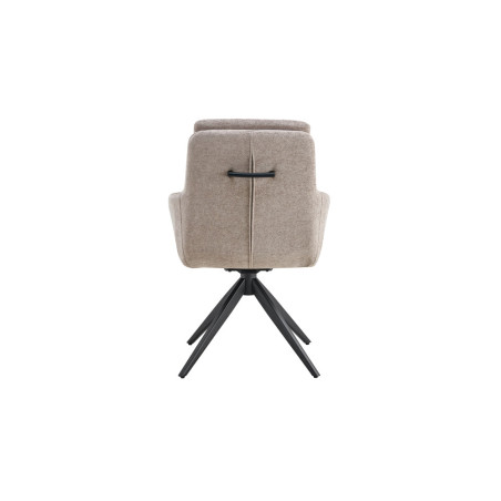 Chaise pivotante LISIERE en tissu
