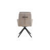 Chaise pivotante LISIERE en tissu
