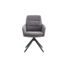 Chaise pivotante LISIERE en tissu