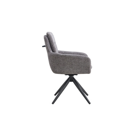 Chaise pivotante LISIERE en tissu