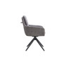 Chaise pivotante LISIERE en tissu