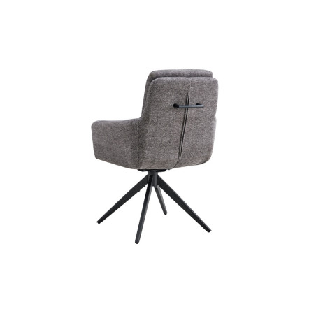 Chaise pivotante LISIERE en tissu
