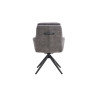 Chaise pivotante LISIERE en tissu