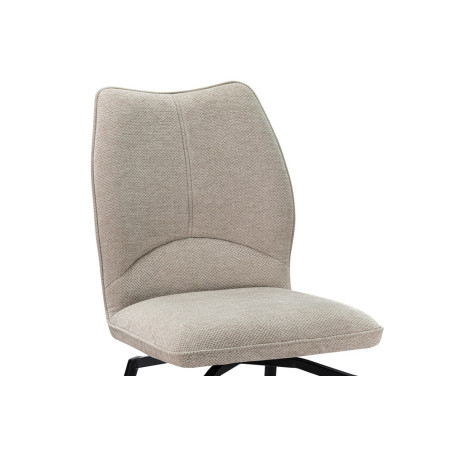 Chaise pivotante LAURIER en tissu