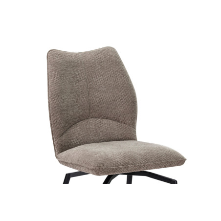 Chaise pivotante LAURIER en tissu