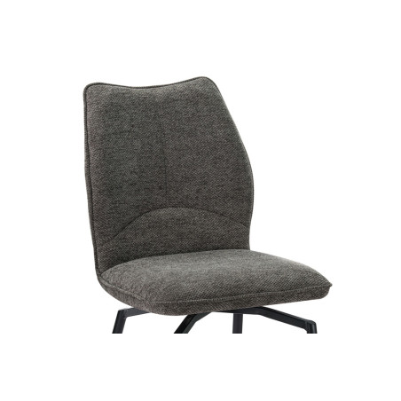 Chaise pivotante LAURIER en tissu