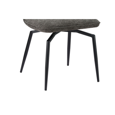 Chaise pivotante LAURIER en tissu