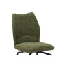 Chaise pivotante LAURIER en tissu