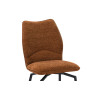 Chaise pivotante LAURIER en tissu