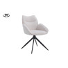 Chaise pivotante MAHONIA en tissu