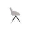 Chaise pivotante MAHONIA en tissu