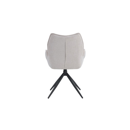 Chaise pivotante MAHONIA en tissu