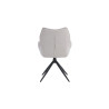 Chaise pivotante MAHONIA en tissu