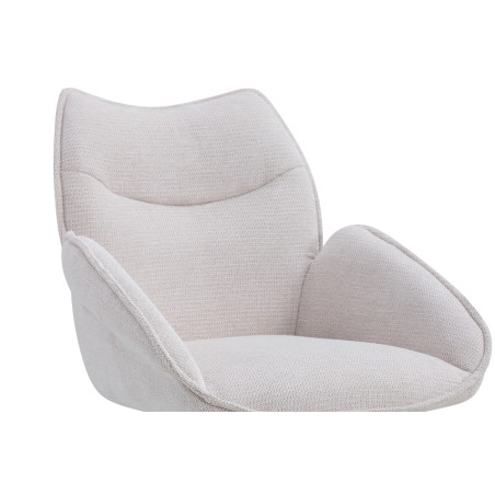 Chaise pivotante MAHONIA en tissu