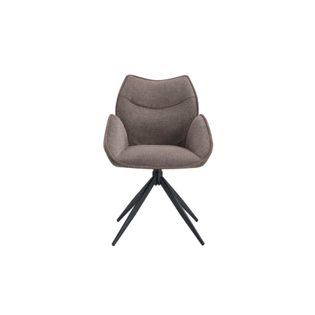Chaise pivotante MAHONIA en tissu