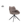 Chaise pivotante MAHONIA en tissu