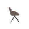 Chaise pivotante MAHONIA en tissu