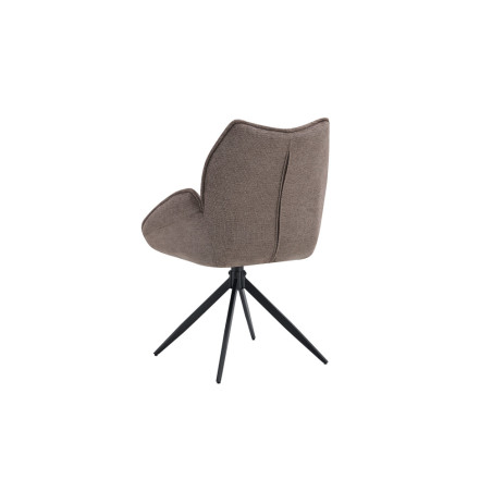 Chaise pivotante MAHONIA en tissu
