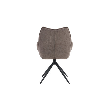 Chaise pivotante MAHONIA en tissu