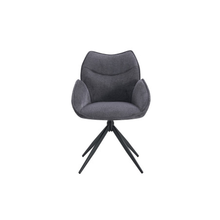 Chaise pivotante MAHONIA en tissu